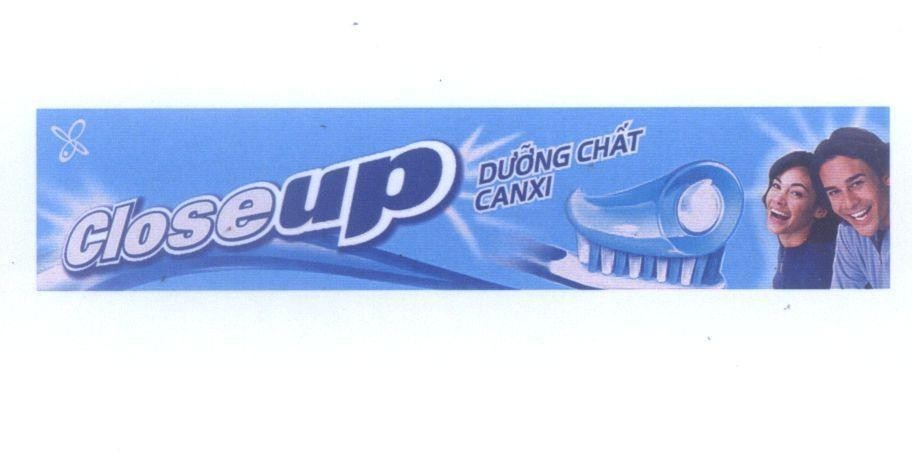 Mẫu nhãn hiệu Closeup dưỡng chất CANXI