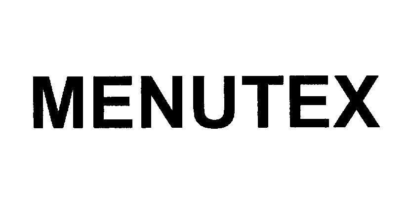 Mẫu nhãn hiệu MENUTEX