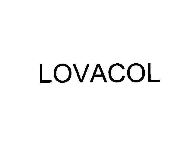 Mẫu nhãn hiệu LOVACOL
