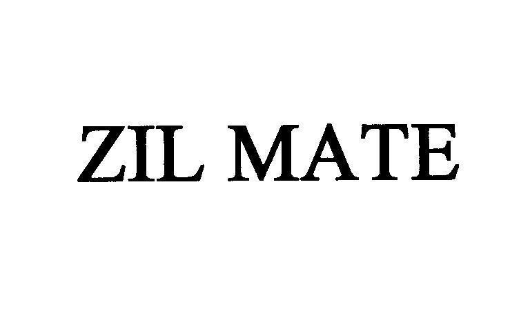Mẫu nhãn hiệu ZIL MATE