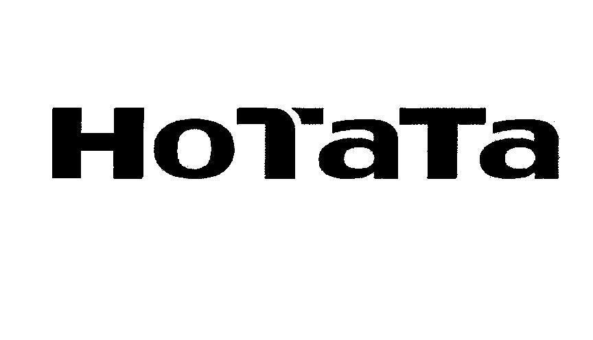 Mẫu nhãn hiệu HOTATA