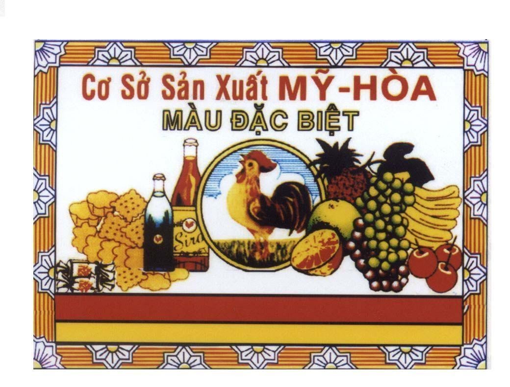 Mẫu nhãn hiệu Cơ Sở Sản Xuất Mỹ Hoà Màu Đặc Biệt