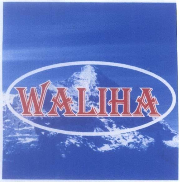 Mẫu nhãn hiệu WALIHA