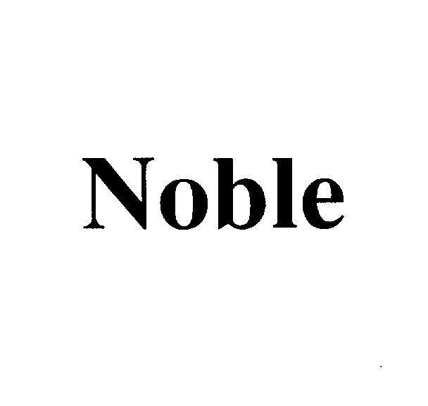 Mẫu nhãn hiệu Noble