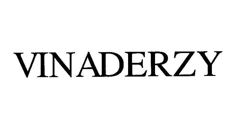 Mẫu nhãn hiệu VINADERZY