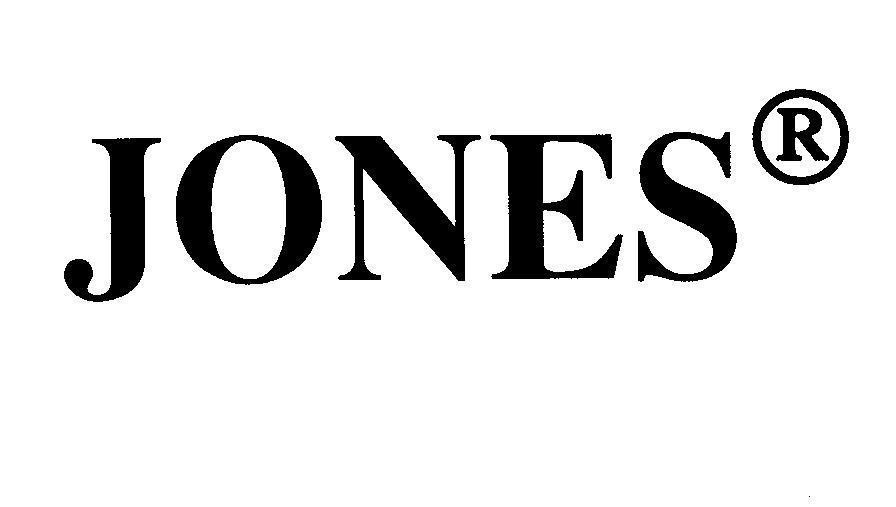 Mẫu nhãn hiệu JONES