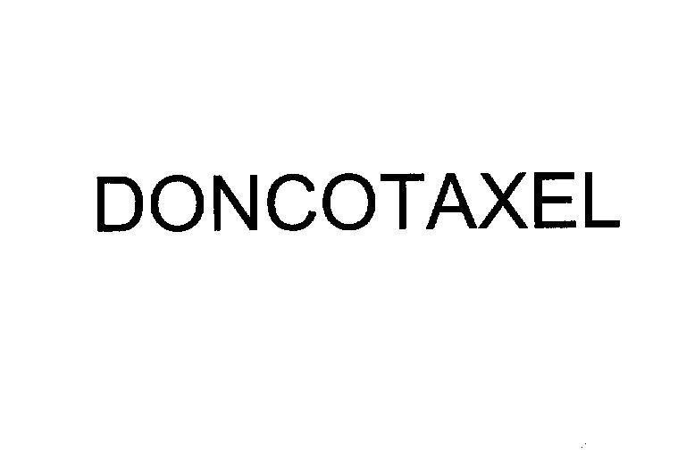 Mẫu nhãn hiệu DONCOTAXEL