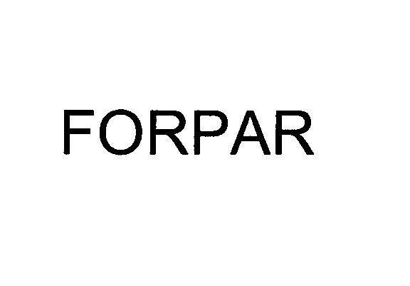 Mẫu nhãn hiệu FORPAR
