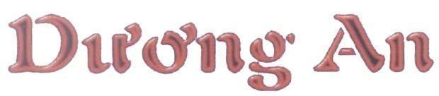 Mẫu nhãn hiệu Dương An