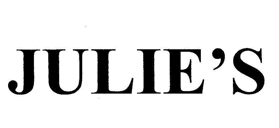 Mẫu nhãn hiệu JULIE'S