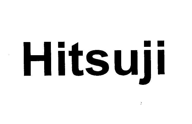 Mẫu nhãn hiệu HITSUJI