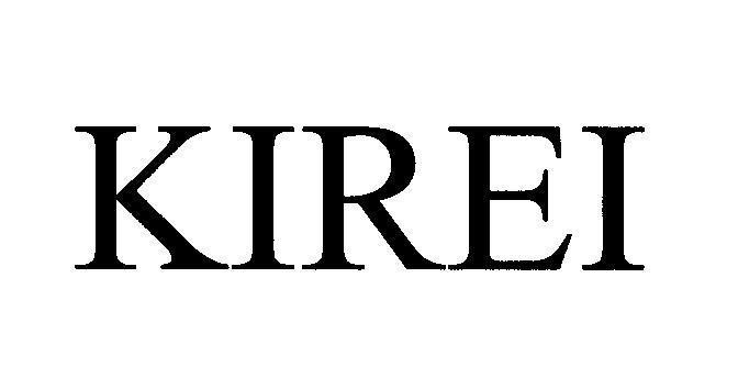 Mẫu nhãn hiệu KIREI