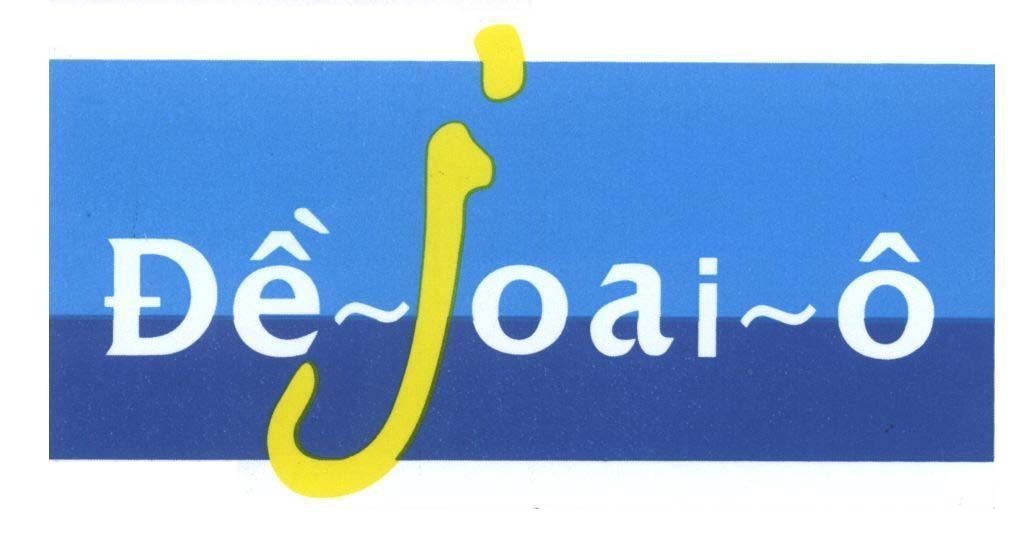 Mẫu nhãn hiệu Đề joai ô