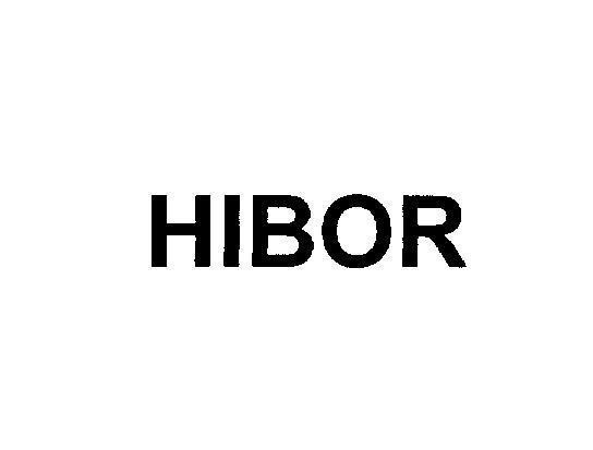 Mẫu nhãn hiệu HIBOR