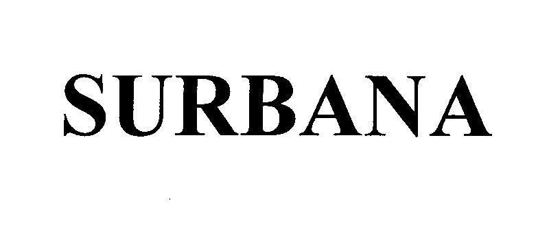 Mẫu nhãn hiệu SURBANA