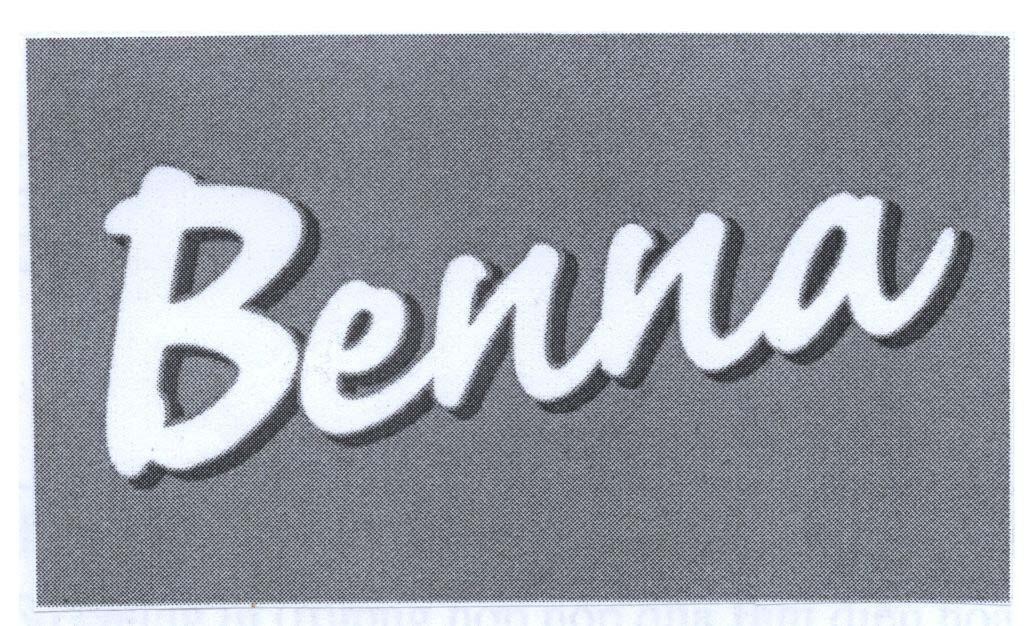 Mẫu nhãn hiệu BENNA