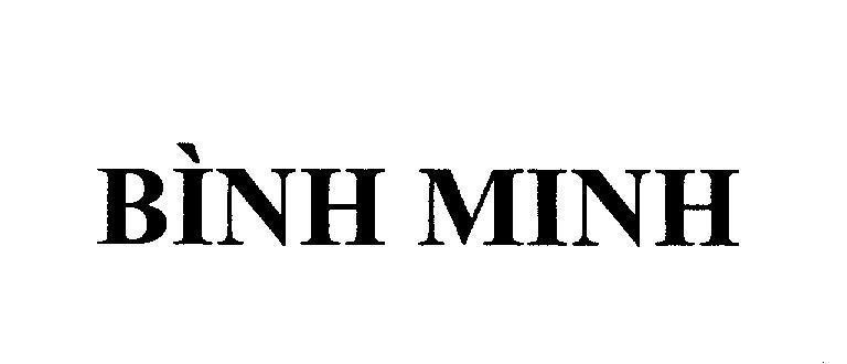 Mẫu nhãn hiệu Bình Minh