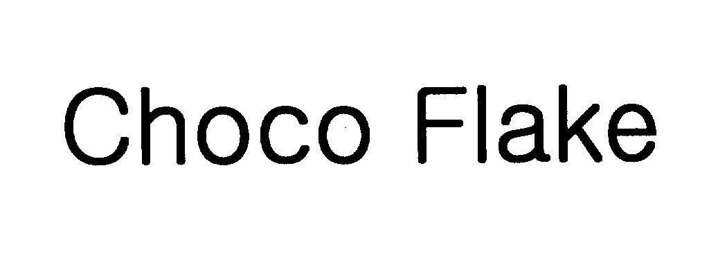Mẫu nhãn hiệu CHOCO FLAKE