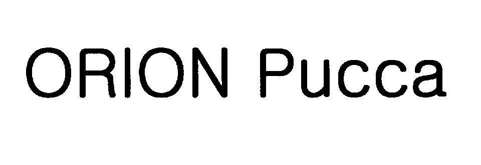 Mẫu nhãn hiệu ORION PUCCA