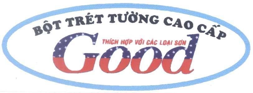 Mẫu nhãn hiệu Bột trét tường cao cấp GOOD thích hợp với các loại sơn
