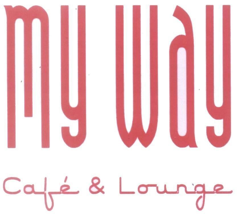 Mẫu nhãn hiệu MY WAY Café & Lounge