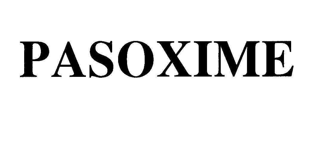 Mẫu nhãn hiệu PASOXIME