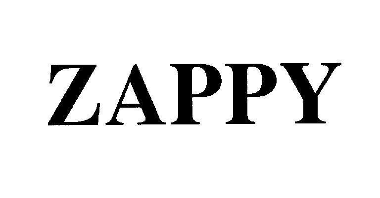 Mẫu nhãn hiệu ZAPPY