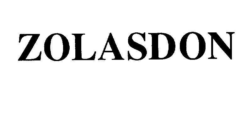Mẫu nhãn hiệu ZOLASDON