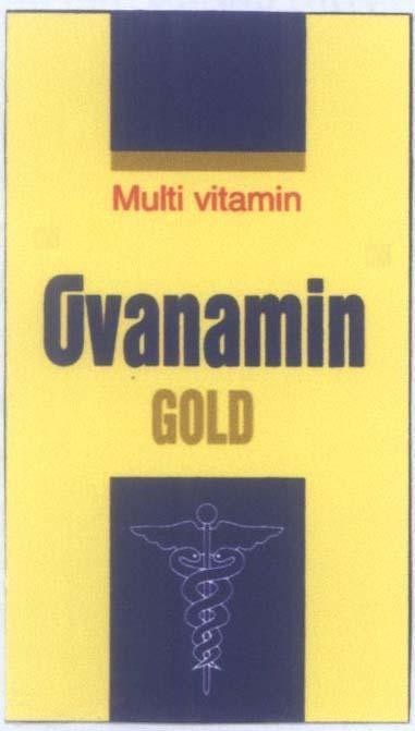 Mẫu nhãn hiệu OVANAMIN GOLD MULTI VITAMIN