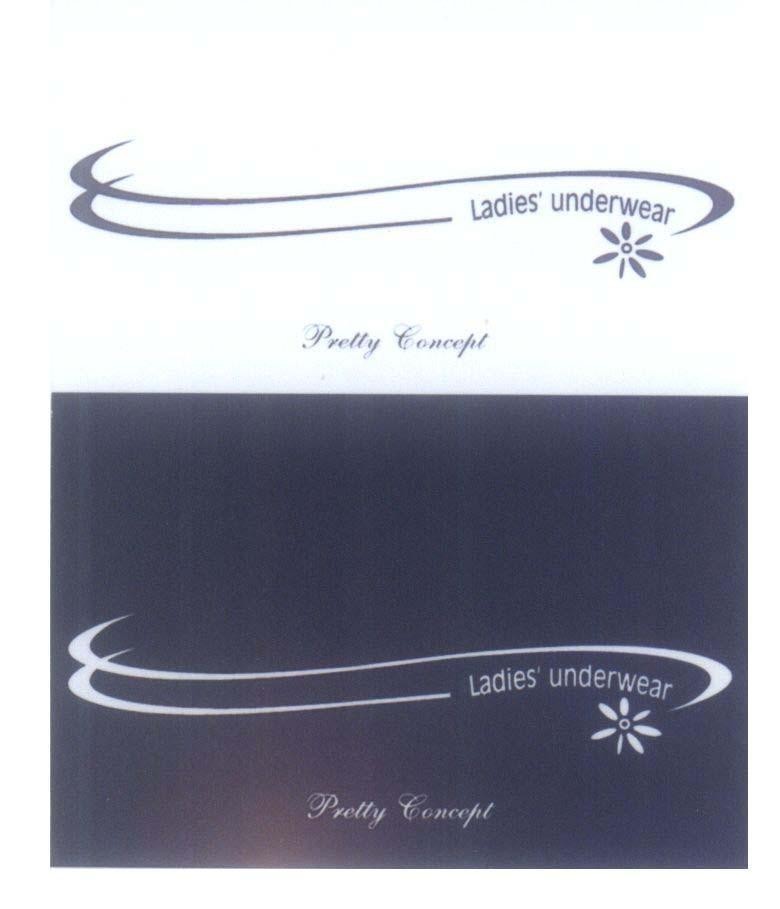 Mẫu nhãn hiệu LADIES UNDERWEAR PRETTY CONCEPT