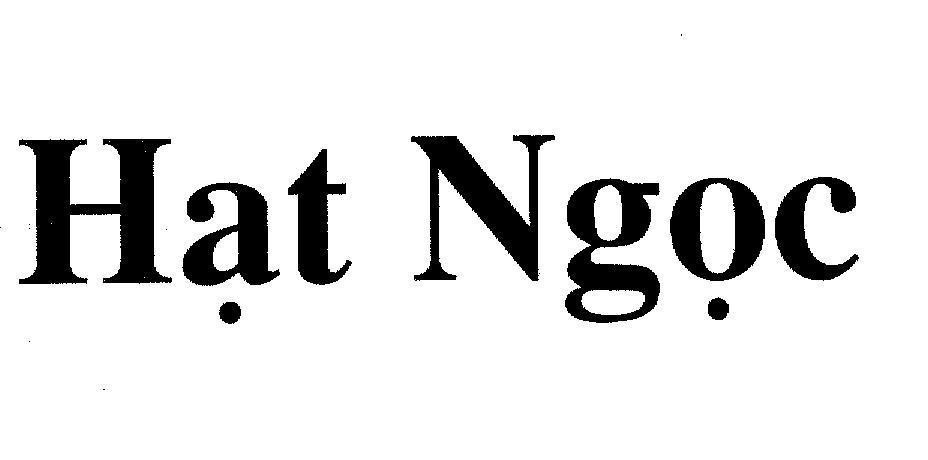 Mẫu nhãn hiệu Hạt Ngọc
