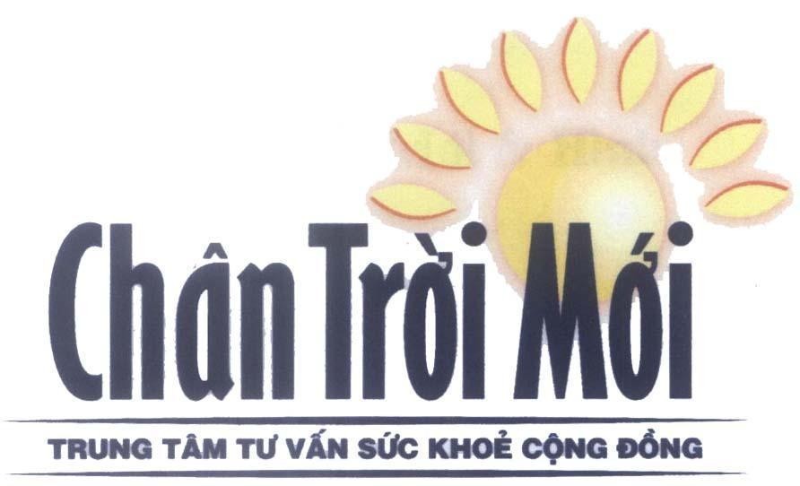 Mẫu nhãn hiệu Chân Trời Mới Trung tâm tư vấn sức khoẻ cộng đồng