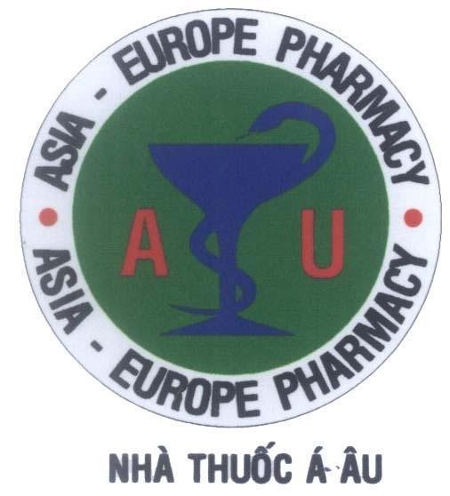 Mẫu nhãn hiệu Nhà thuốc á - Âu ASIA - EUROPE PHARMACY A U