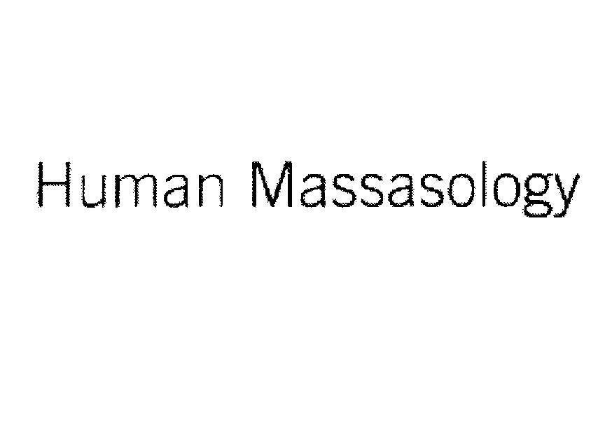 Mẫu nhãn hiệu Human Massasology
