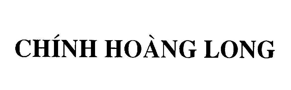 Mẫu nhãn hiệu Chính Hoàng Long