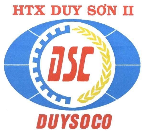 Mẫu nhãn hiệu HTX DUY SƠN II DSC DUYSOCO