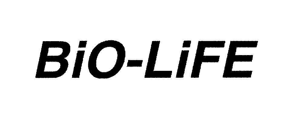 Mẫu nhãn hiệu BiO-LiFE