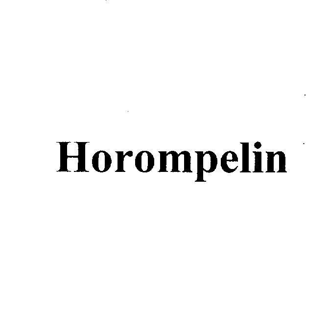 Mẫu nhãn hiệu HOROMPELIN