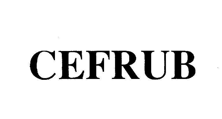 Mẫu nhãn hiệu CEFRUB