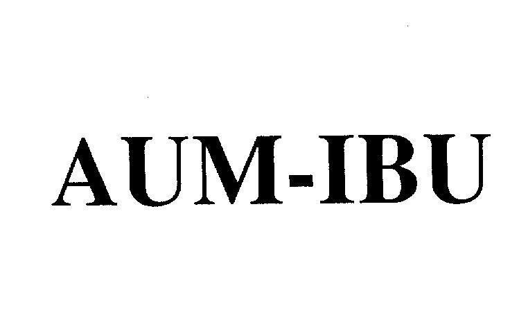 Mẫu nhãn hiệu AUM-IBU
