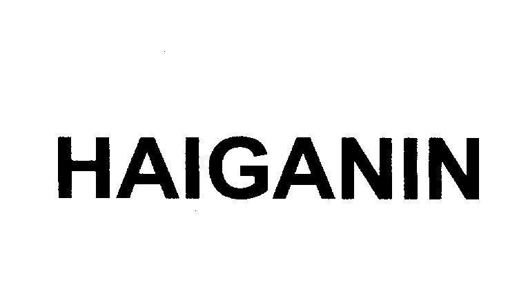 Mẫu nhãn hiệu HAIGANIN