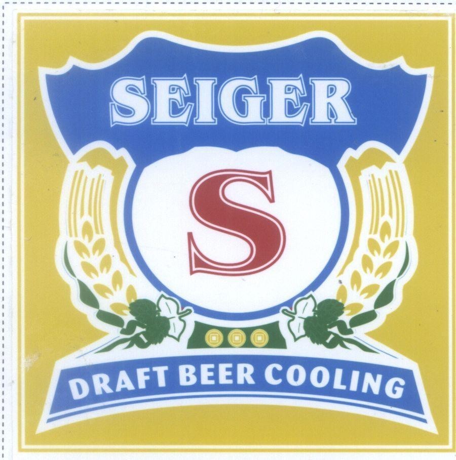 Mẫu nhãn hiệu SEIGER S DRAFT BEER COOLING