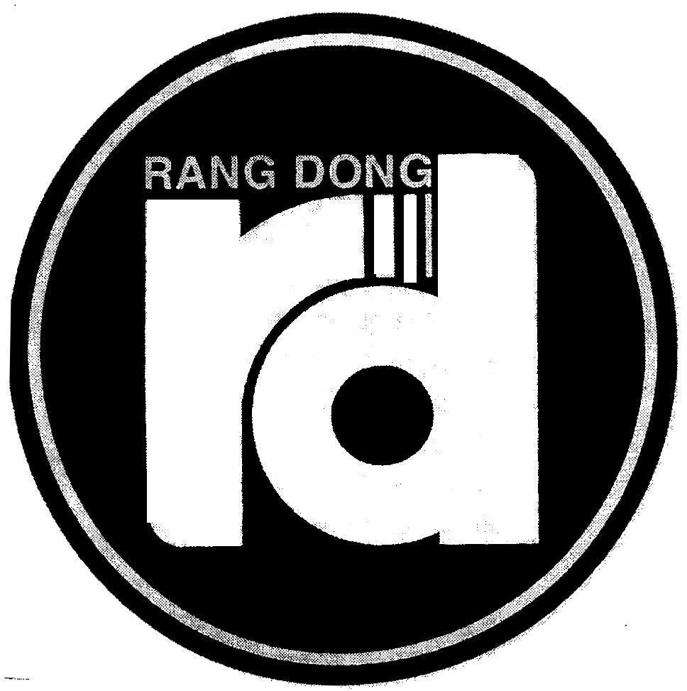 Mẫu nhãn hiệu RD RANG DONG