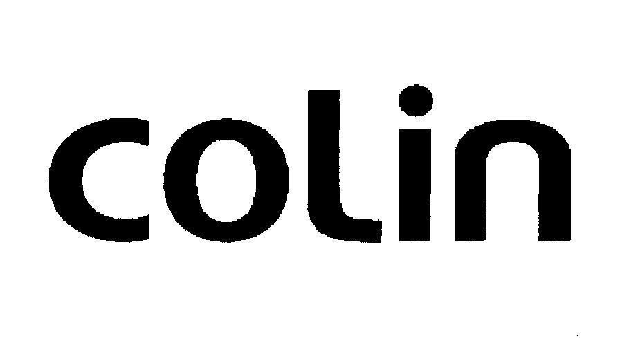 Mẫu nhãn hiệu COLIN