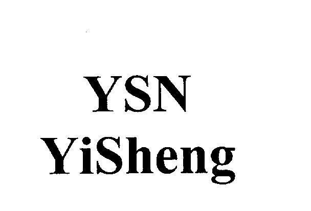 Mẫu nhãn hiệu YSN YiSheng