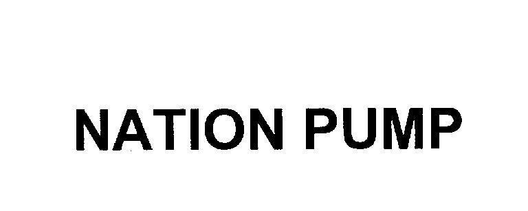 Mẫu nhãn hiệu NATION PUMP