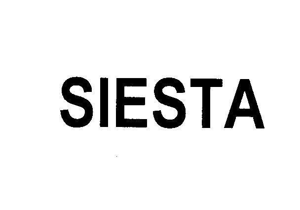 Mẫu nhãn hiệu SIESTA
