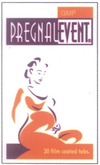 Mẫu nhãn hiệu GMP PREGNALEVENT 30 FILM COATED TABS
