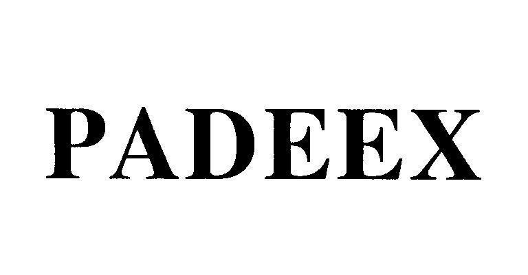Mẫu nhãn hiệu PADEEX