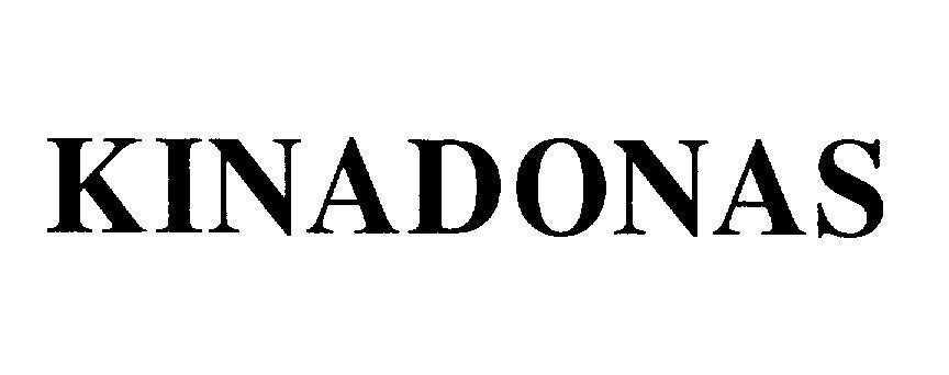 Mẫu nhãn hiệu KINADONAS